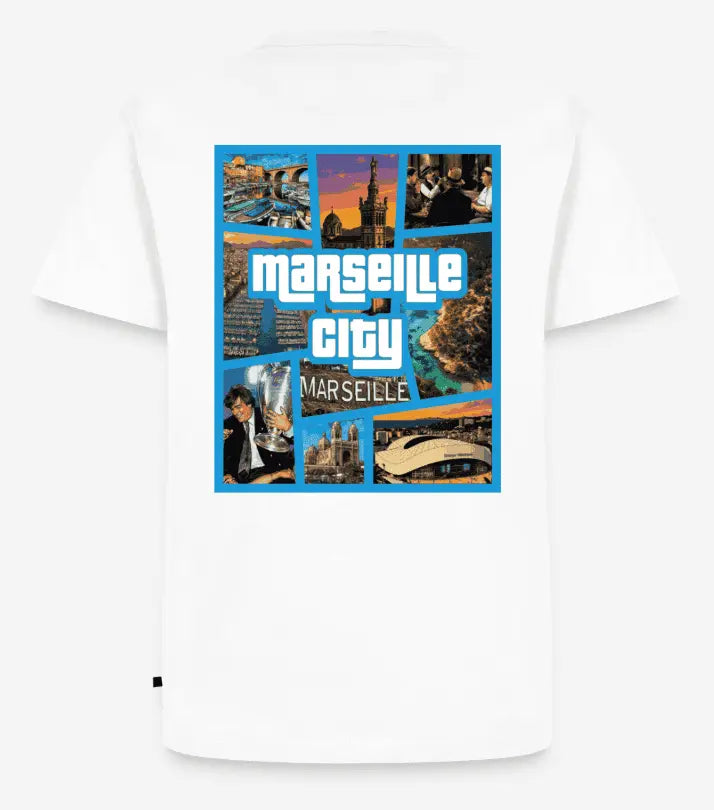 T-shirt Marseille City Virage Sud