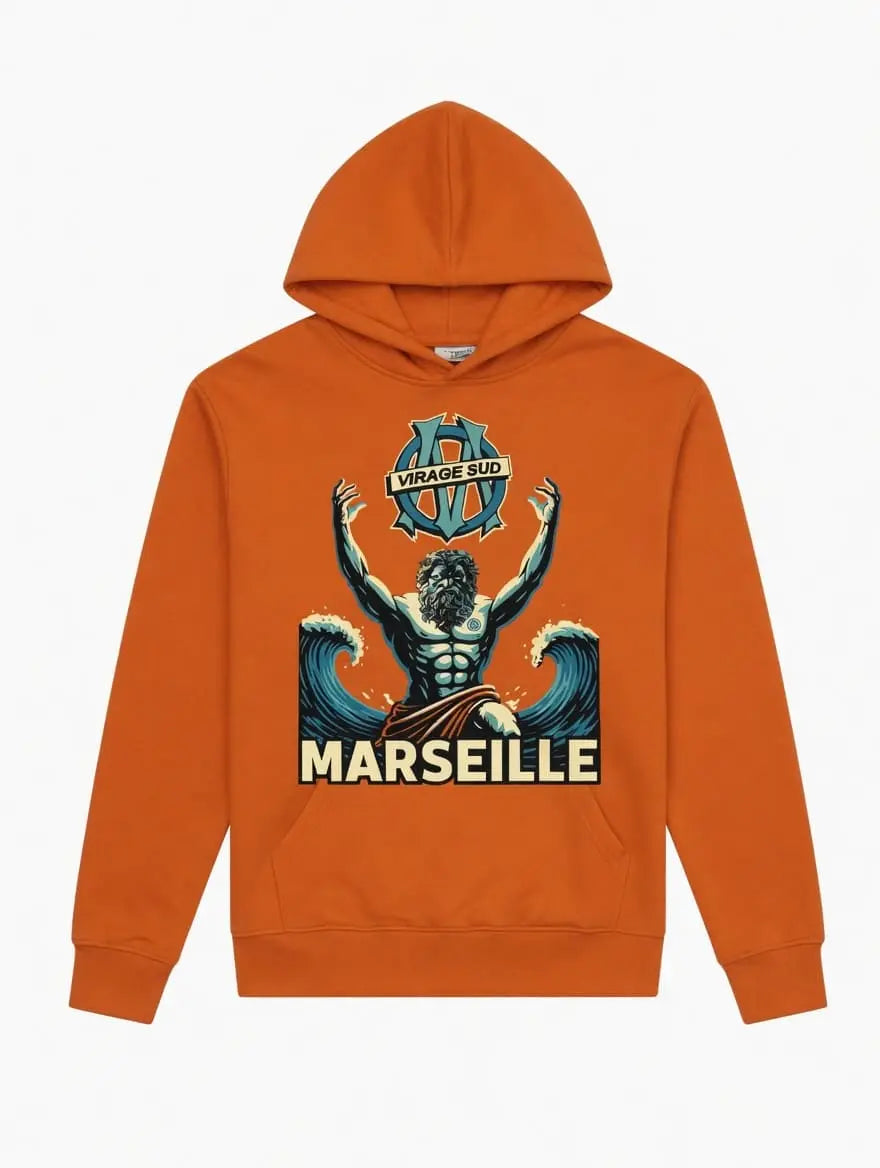Sweat Winners Poséidon Orange Virage Sud