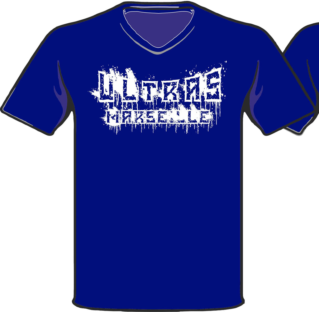 T-shirt Ultras Marseille graffiti Virage Sud