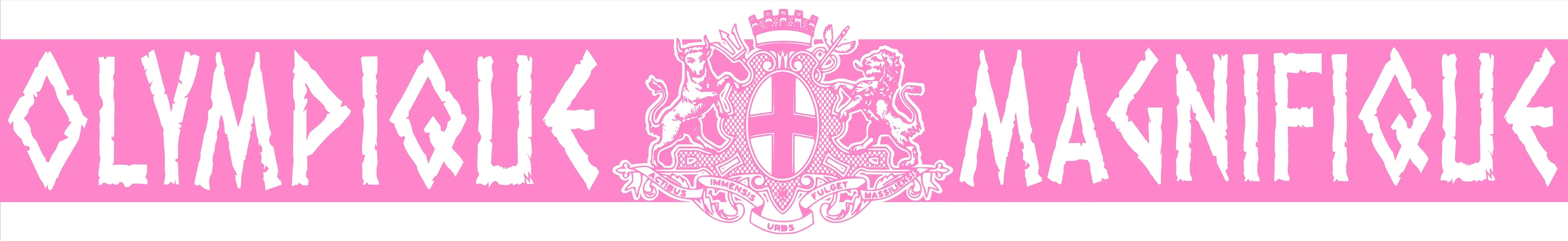 Écharpe Olympique Magnifique Virage Sud