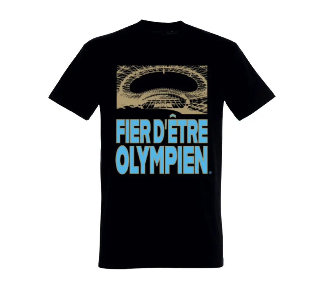 T-shirt Fier d'être Olympien Virage Sud