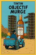 Sticker Tintin Virage Sud