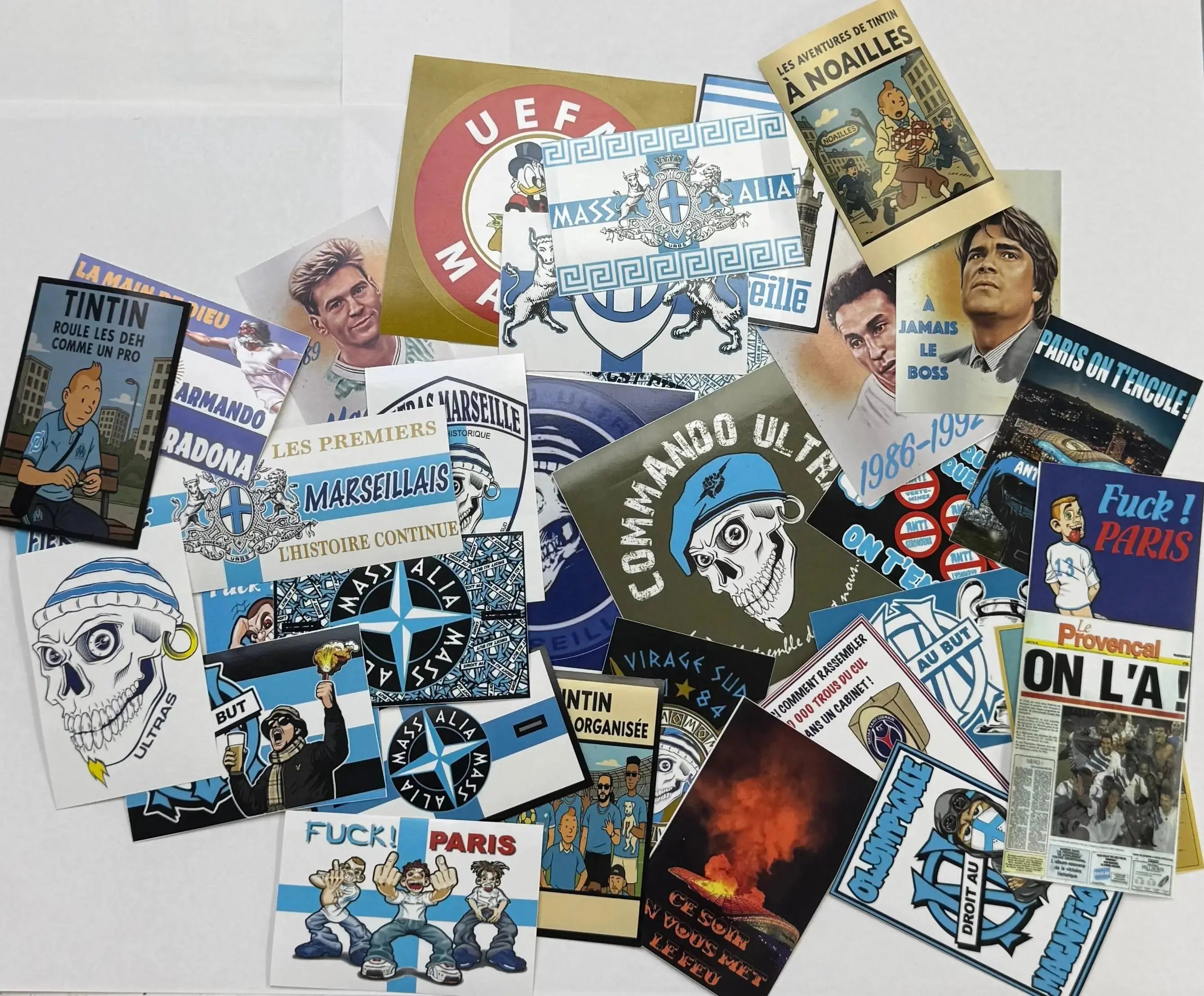 Pack de 50 Stickers Mystères Virage Sud