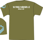T-shirt Ultras kaki Virage Sud