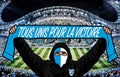 Sticker Tous Unis pour la Victoire Virage Sud