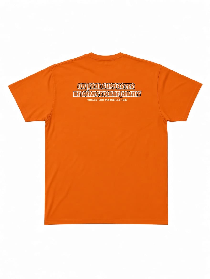 T-shirt Winners Antifa Orange Virage Sud